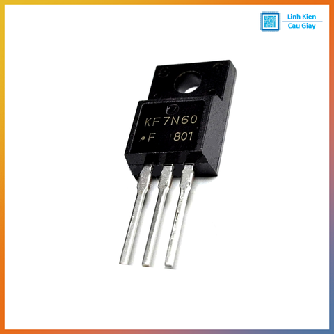 Linh kiện 7N60 DIP TO-220 600V kênh N