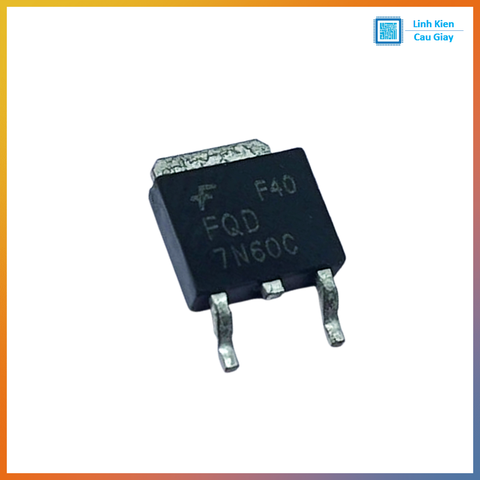 Linh kiện MOSFET 7N60 TO-252 600V kênh N