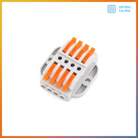 Jack Nối Dây 4 Chân SPL-4 có tai bắt ốc