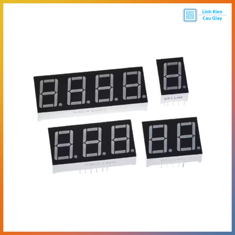 LED 7 Thanh 0.56inch Katot Chung - Sáng Đỏ