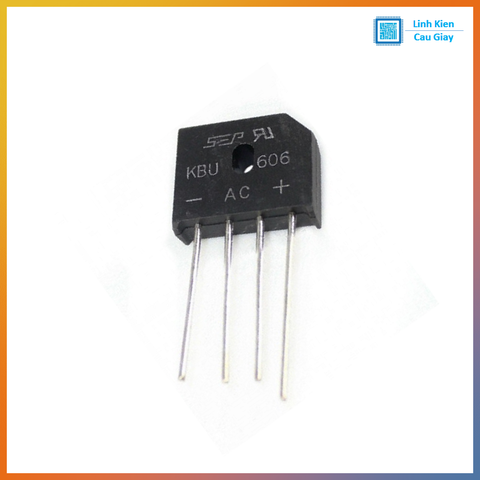 Linh kiện Diode KBU606 6A 600V