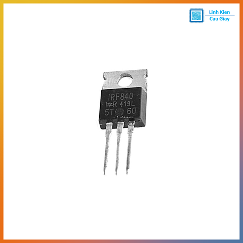 Linh kiện IRF840 DIP TO220 500V kênh N
