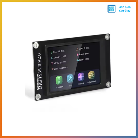 Màn hình LCD 3.5 inch MKS DLC32 V2.0 cho máy CNC GRBL
