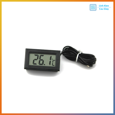 Nhiệt kế đo nhiệt độ môi trường hiển thị LCD