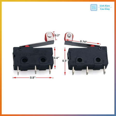 Công Tắc Hành Trình KW11/12-03KX - 250VAC 5A