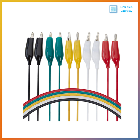 Dây Đầu Kẹp Cá Sấu 10 Dây 50CM