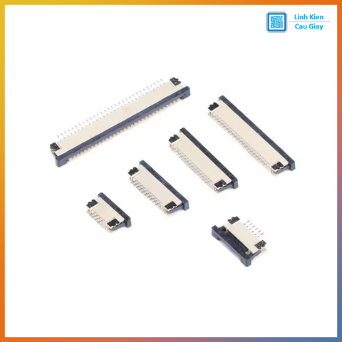 Socket FPC 0.5mm ngang