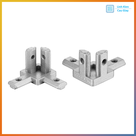 Ke 3 Góc Nhôm Định Hình 2020, 3030, 4040 (Màu trắng)