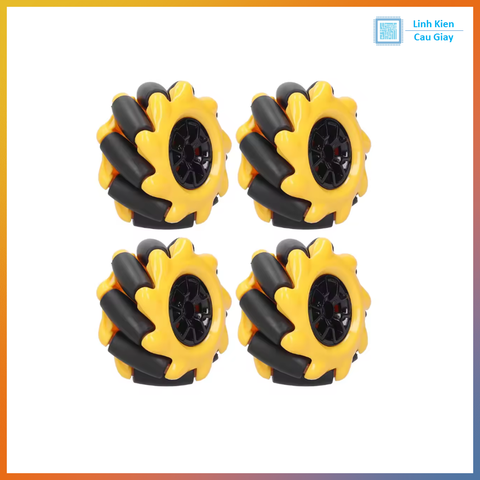 Bánh Xe Mecanum Đa Hướng 60mm ( 4 bánh )