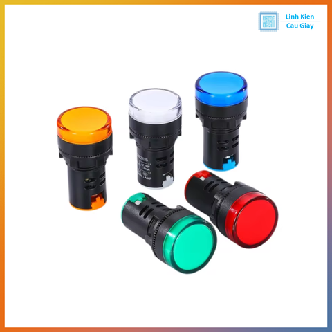 Đèn báo phi 22mm AD16 22D/S Điện áp 24V