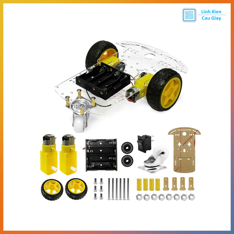 KHUNG XE ROBOT 3 BÁNH