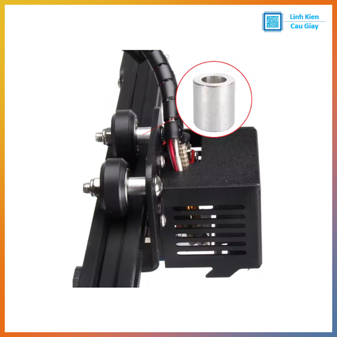 Trục nhôm cho bánh xe v-slot độ chính xác cao