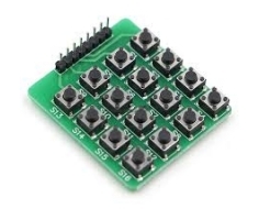 Keypad 4x4 DIP