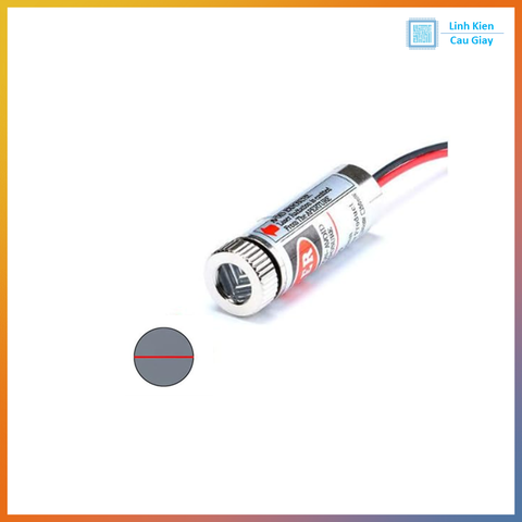 Đầu phát laser 5mW màu đỏ Dấu trừ