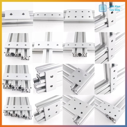 Bản mã nhôm định hình 2020, 3030, 4040
