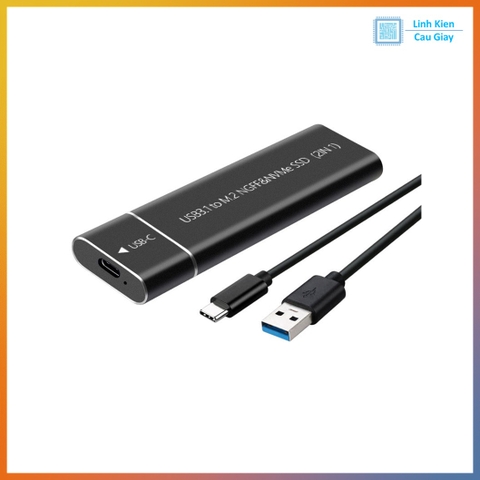 Box ổ cứng M2 NVMe Type-C cao cấp