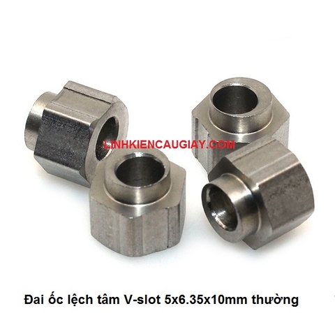 Đai ốc lệch tâm V-slot lỗ M5, Cao 6.35mm