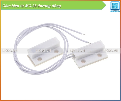 Cảm biến từ MC-38 thường đóng (cảm biến cửa sổ, báo động, báo trộm)