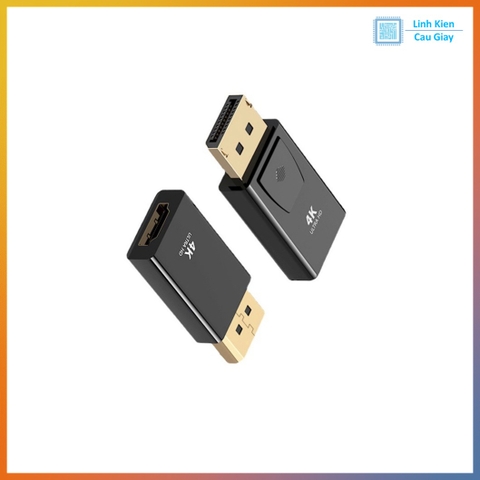 Đầu Chuyển Đổi Displayport to HDMI, DP to HDMI (Hỗ Trợ 4K)
