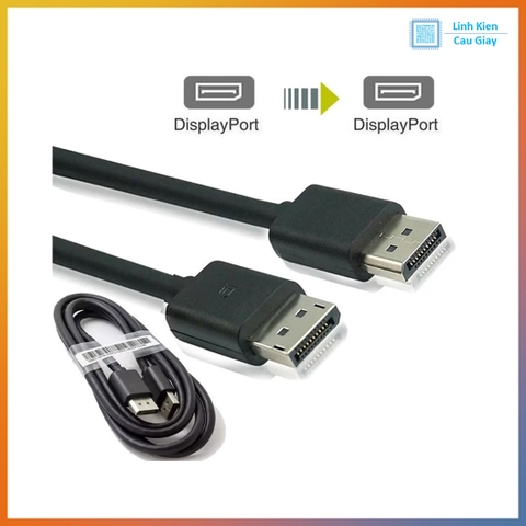 Dây cáp màn hình DP Display Port 4K 60HZ dày 1,5 mét