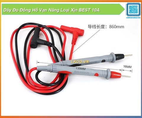 Dây Đo Đồng Hồ Vạn Năng Loại Xịn BEST 10A