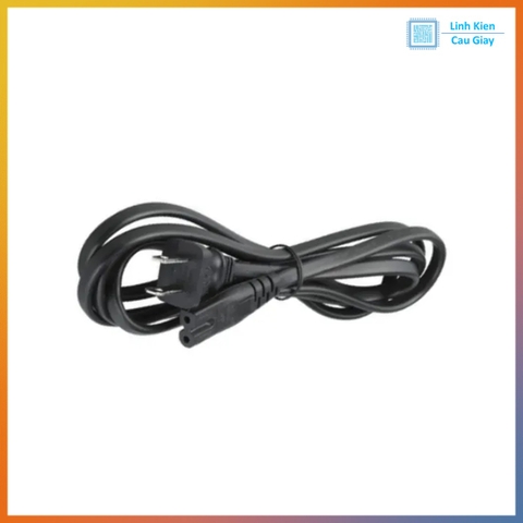 Dây nguồn AC 220v ra 2 chân dài 1.5 mét