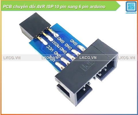 PCB chuyển đổi AVR ISP 10 pin sang 6 pin arduino