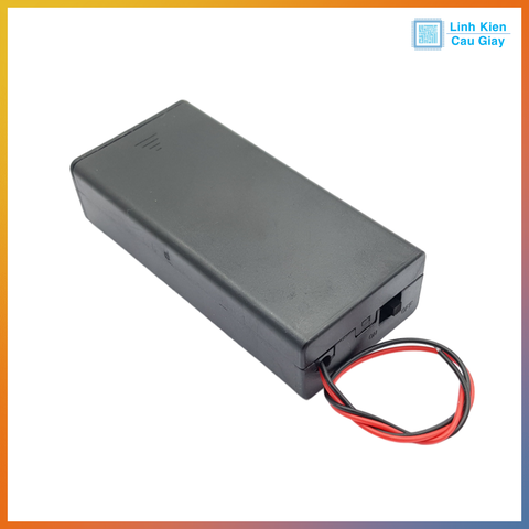 Đế Pin 18650 có nắp và công tắc