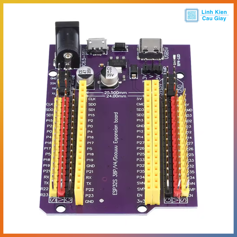 Đế ra chân MCU ESP32 38P Expansion Board V2