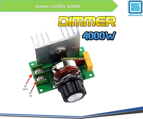 Dimmer AC220V 4000W