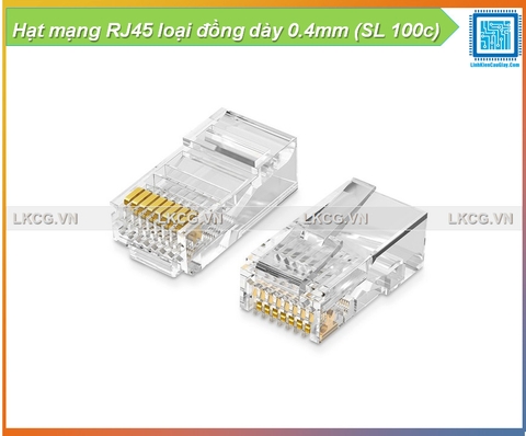 Hạt mạng RJ45 loại đồng dày 0.4mm (SL 1c)