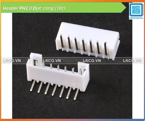 Header PH2.0 Đực cong (10c)