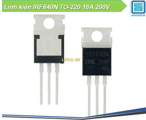 Linh kiện IRF640N TO-220 18A 200V