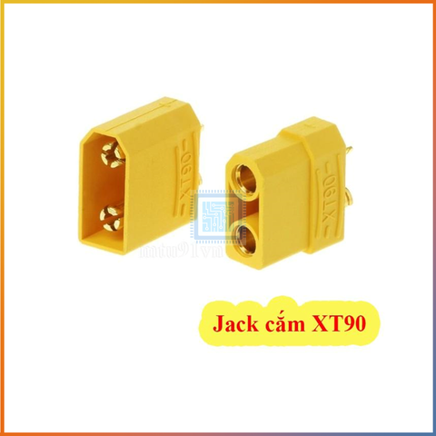 Jack cắm XT90 mạ vàng, Jack Đực Male, Jack Cái Female