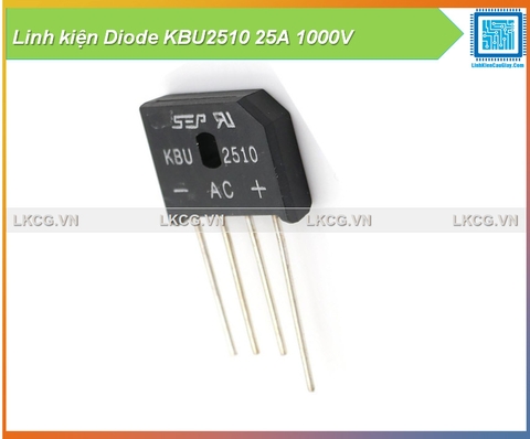 Linh kiện Diode KBU2510 25A 1000V