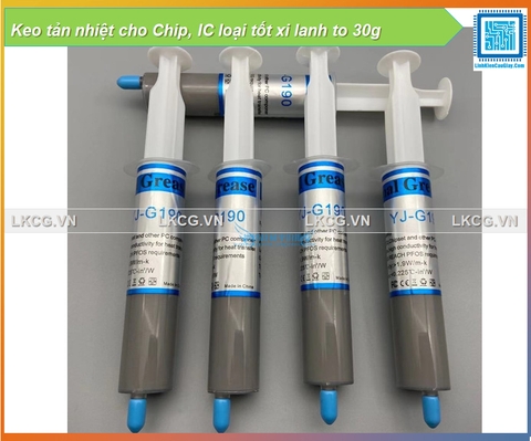 Keo tản nhiệt cho Chip, IC loại tốt xi lanh to 30g