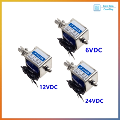 Khóa Chốt Điện 24V JF-0826B 12v, 24v