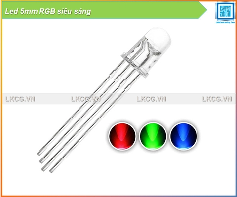 Led 5mm RGB siêu sáng