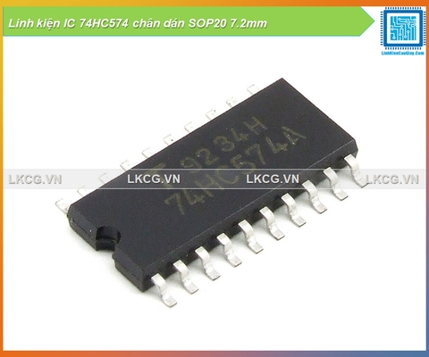 Linh kiện IC 74HC574 chân dán SOP20 7.2mm