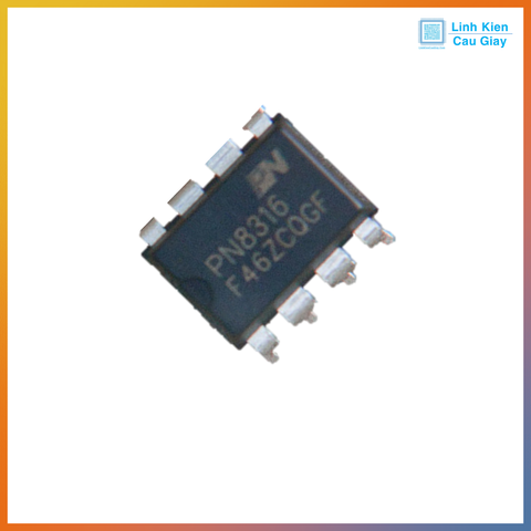 Linh kiện IC nguồn LED PN8316 chân cắm DIP7