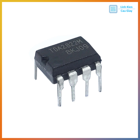 Linh kiện IC TDA2822M Khuếch Đại Âm Thanh 2 Kênh