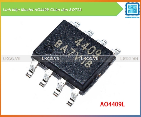 Linh kiện Mosfet AO4409 Chân dán SOT23