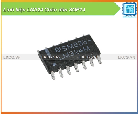 Linh kiện LM324 Chân dán SOP14