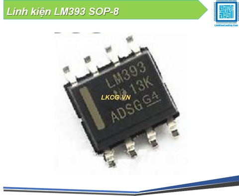 Linh kiện LM393 SOP-8