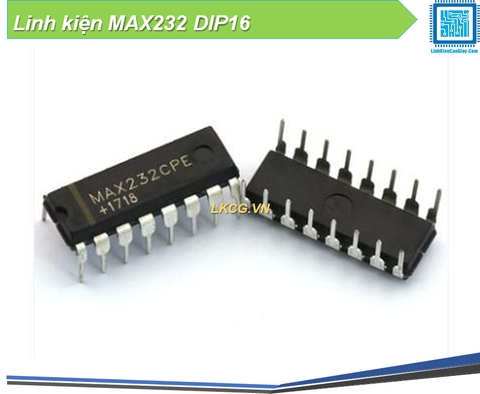 Linh kiện MAX232 DIP16