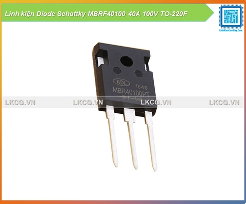 Linh kiện Diode Schottky MBRF40100 40A 100V TO-220F