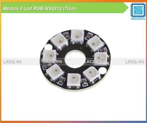 Module 8 Led RGB WS2812 (Tròn)