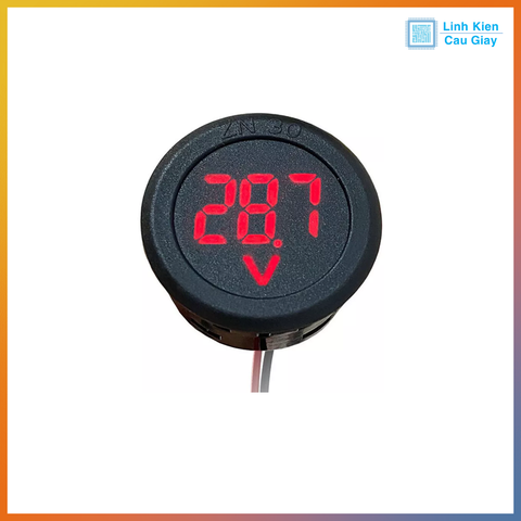 Module đo điện áp DC 4-100v hình tròn 30mm