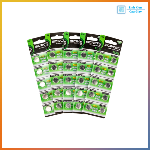 Pin cúc áo kiềm LR1130 / AG10 1.5V Alkaline