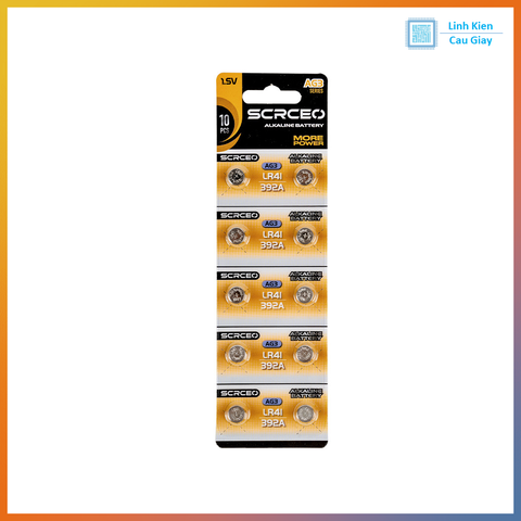 Pin cúc áo LR41 / AG3 1.5V Alkaline